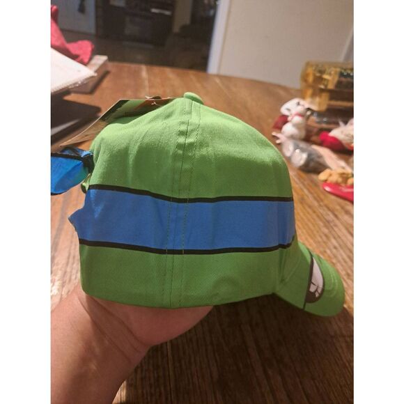 New Nickelodeon TMNT Leonardo Youth Trucker Hat NWT Adjustable Baseball Cap - Picture 4 of 5